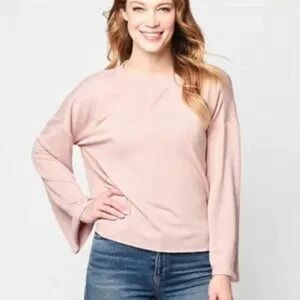 Pink Long Sleeve Top